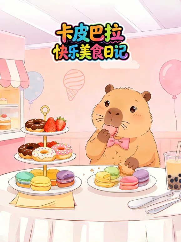 卡皮巴拉快乐美食日记